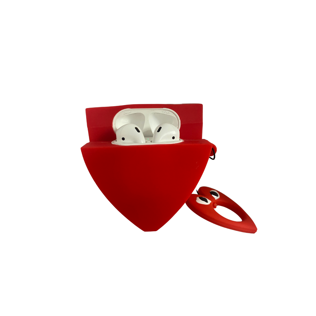 CDG Heart AirPods Case – The Pod Home