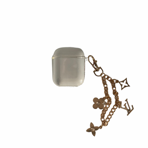 Lulu Clear Chain AirPods Case