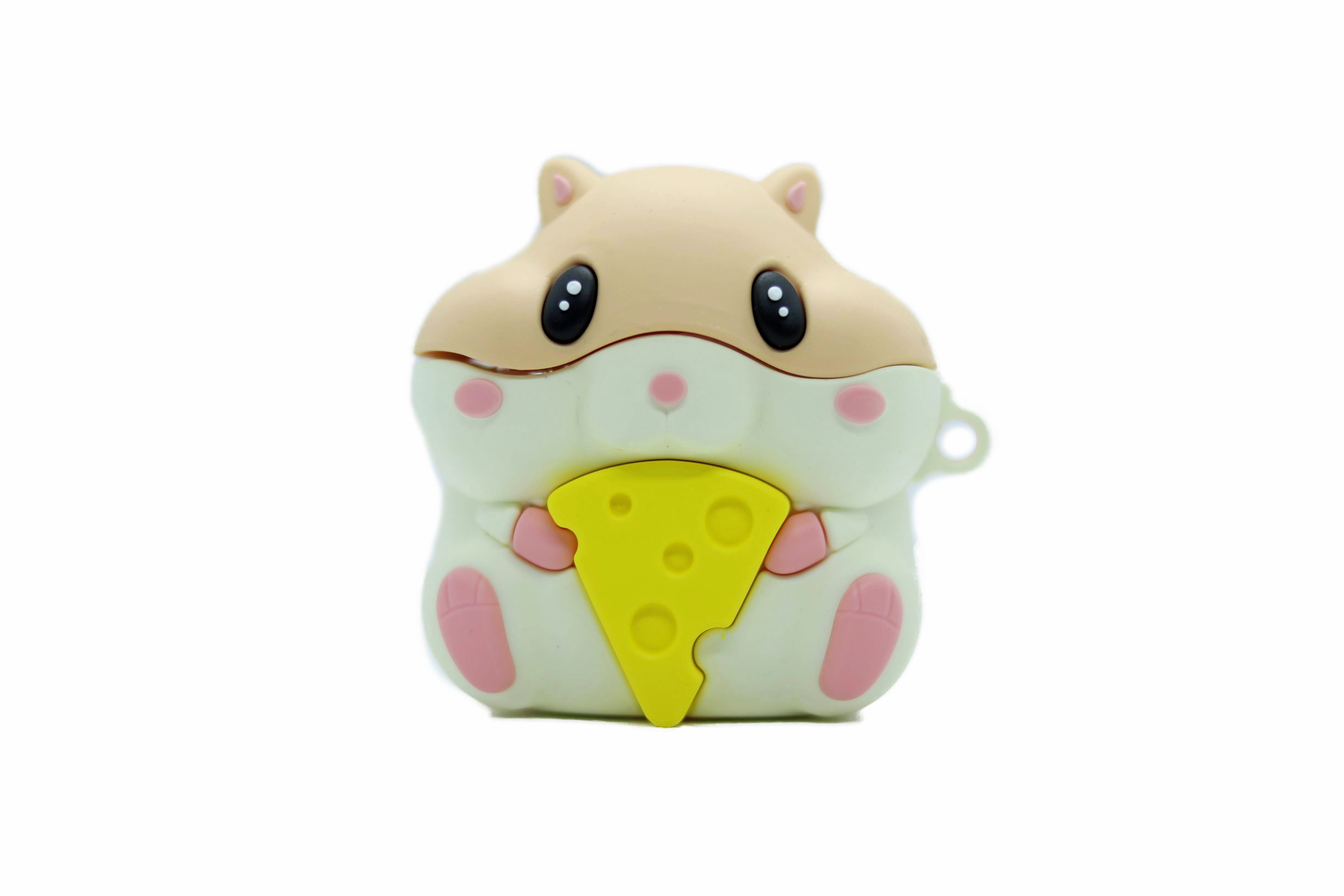 Cute Hamster AirPods Case