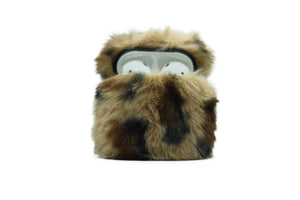 Furry Leopard AirPods Case