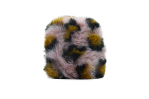 Furry Leopard AirPods Case