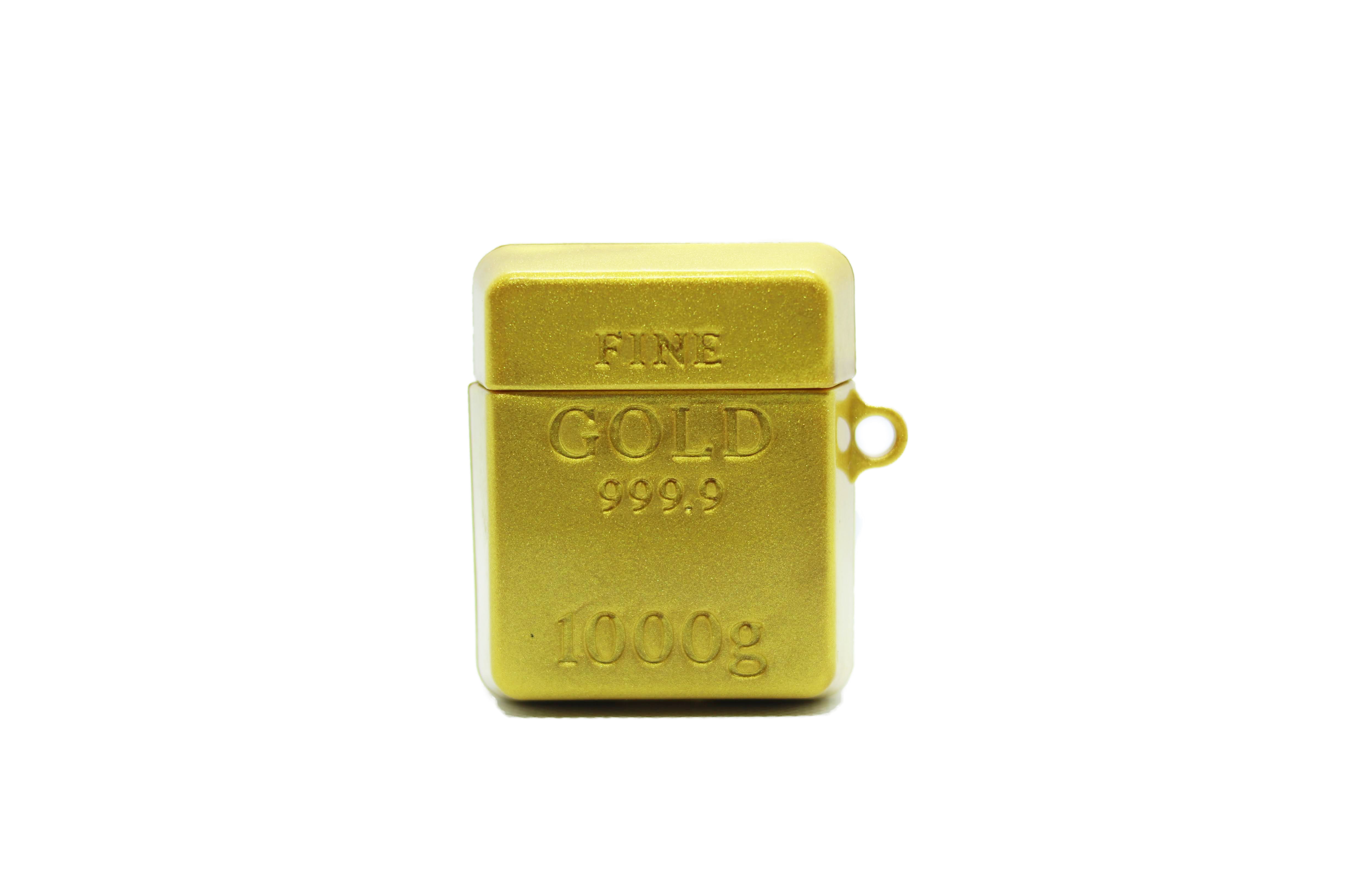 Gold Bar AirPods Case
